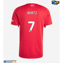 Moški Nogometni dresi Liverpool Florian Wirtz #7 Domači 2025-26 Kratek Rokav